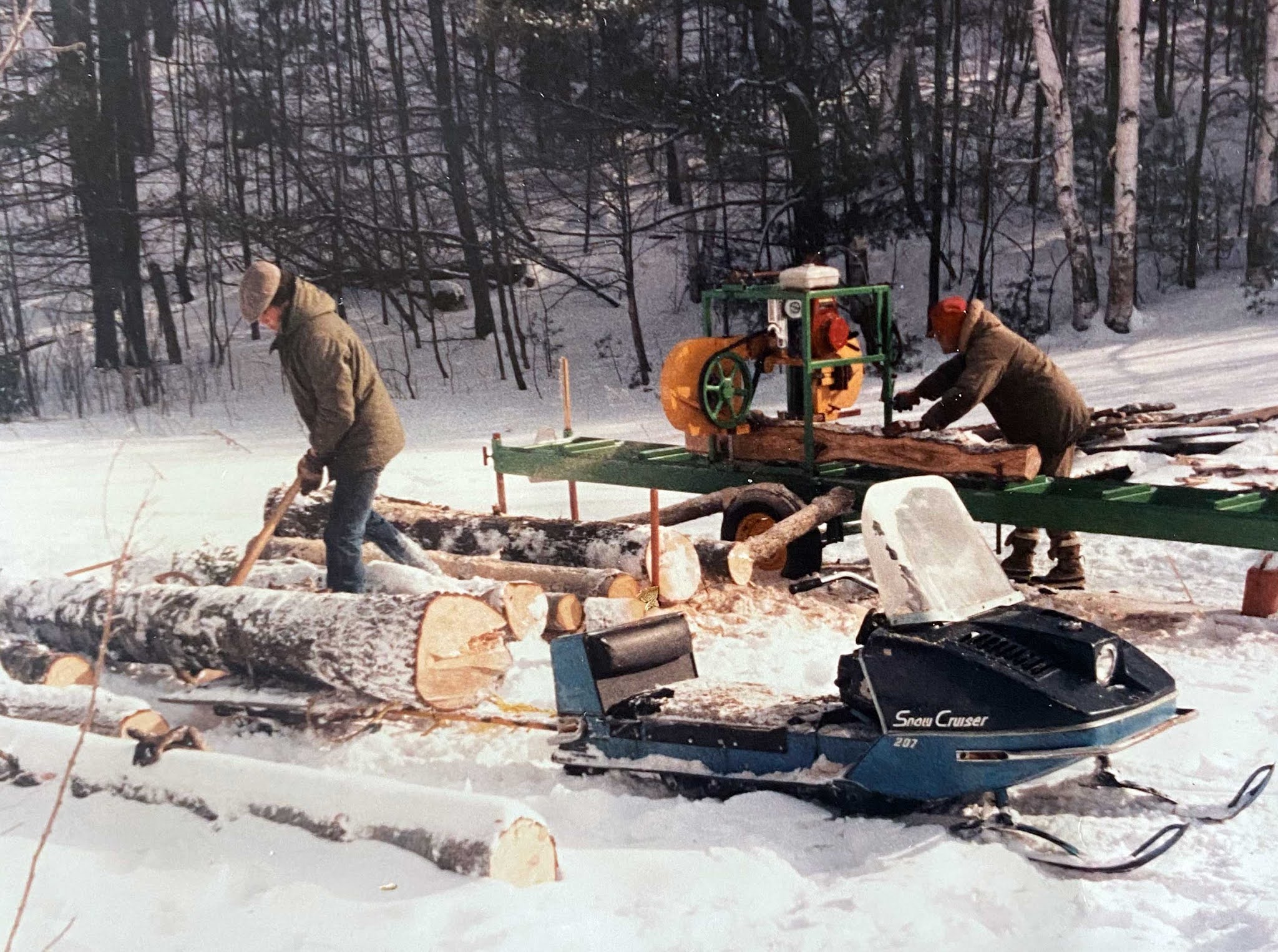 Progress is fine, but it's gone on for too long. Logging in Ontario, 1980s