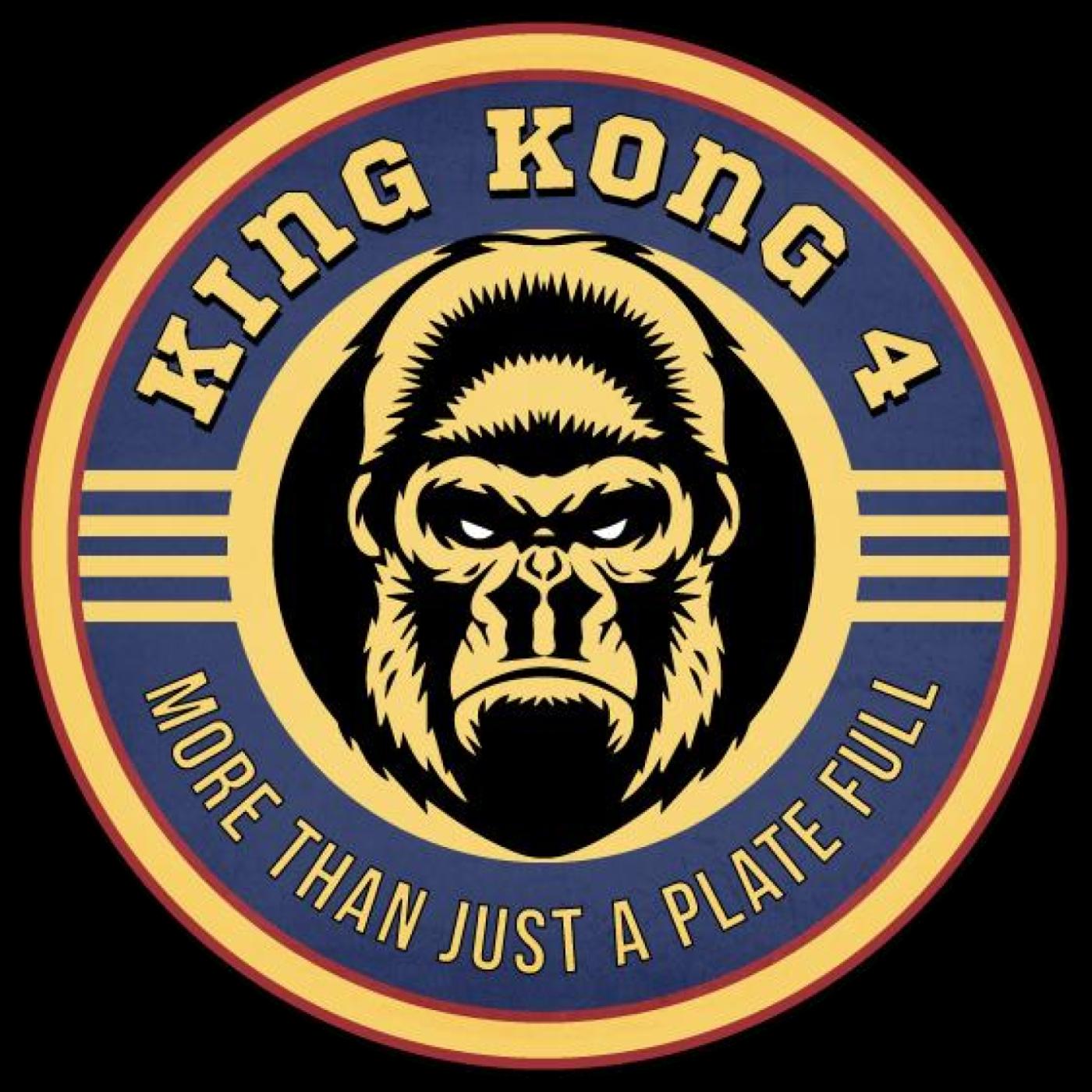 King kong 4. Нашивка Кинг Конг Компани. Кинг Конг паб. Кинг Конг повар Джексон.