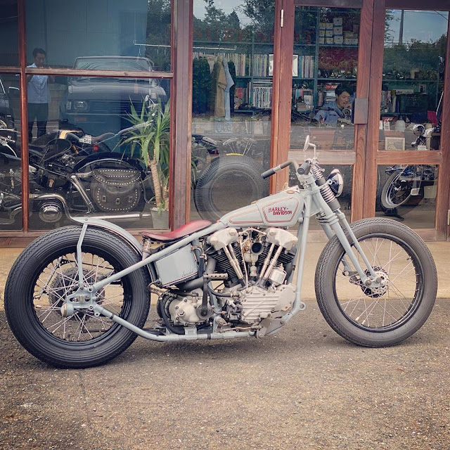 Harley Davidson Knucklehead By Sure Shot