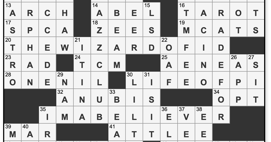 New York Times, Thursday, July 18, 2019 Crossword Puzzle Solutions - Clues and Answers