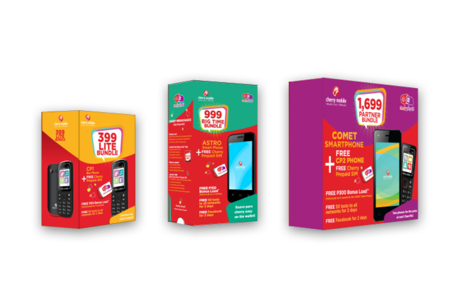 Lemon GreenTea Cherry Mobile partners with Globe for the new Cherry