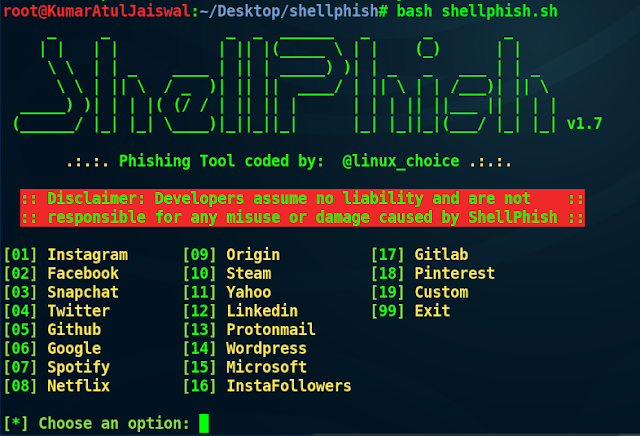 the-linux-choice-shell-phish