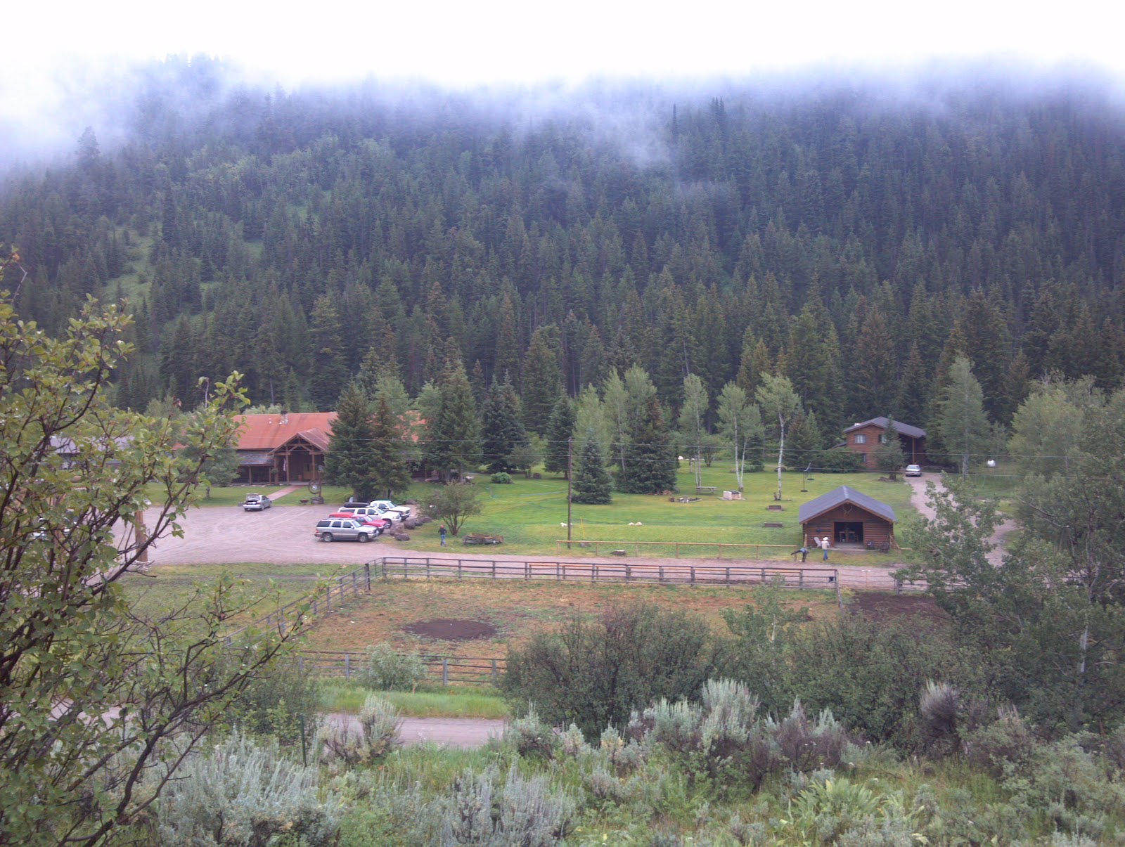 HARVEY (H2!) AND SMARTY'S TRAVELS! Moose Creek Ranch..Victor,Idaho