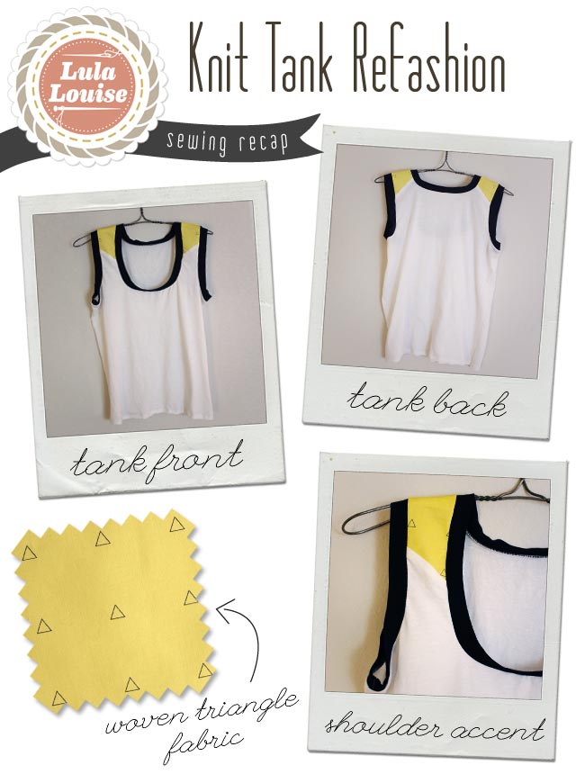 Lula Louise Refashion Sporty Tank Top