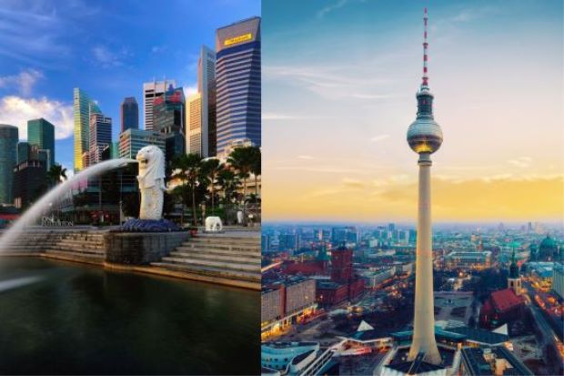 Murahnya....Tiket Dua Hala Singapura-Berlin Hanya  RM1,807 