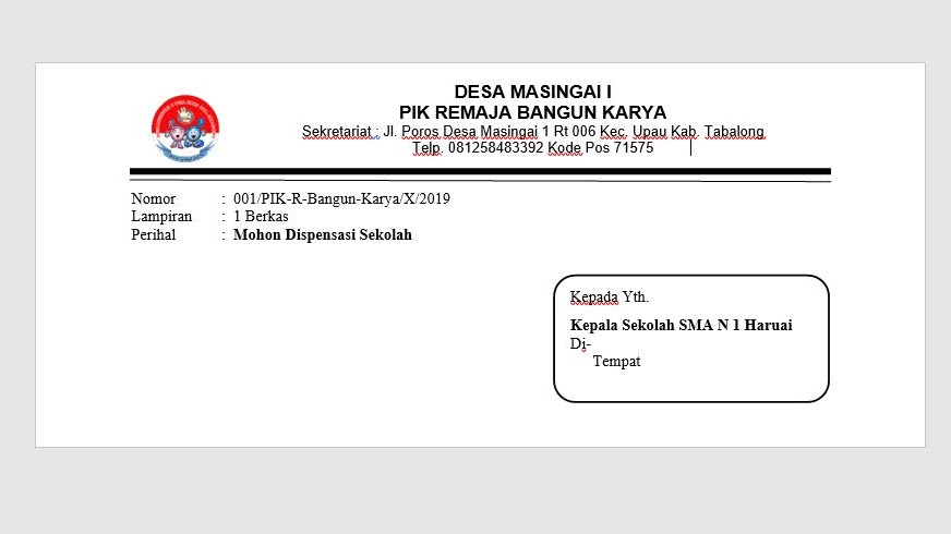 Download File Kop Surat Di Amplop Tinggal Print Mediasiana Com Media Pembelajaran Masakini