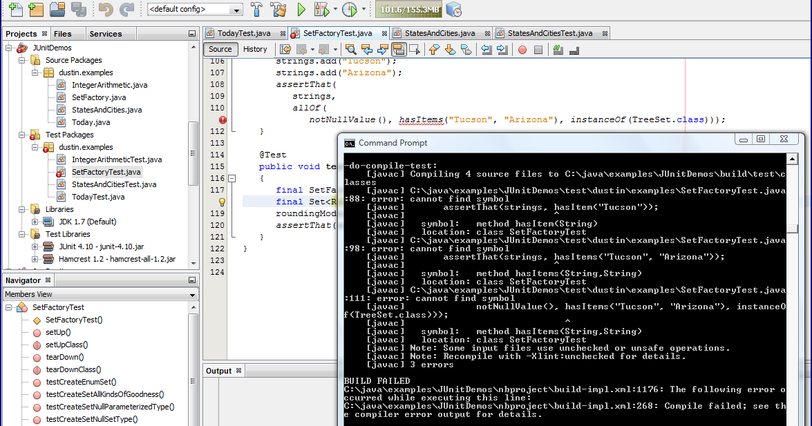 Inspired by Actual Events: Moving Beyond Core Hamcrest in JUnit