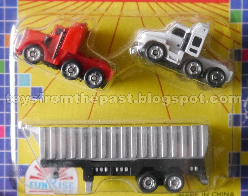 Toys from the Past: #971 MICRO ACTION/ FUNRISE – BIG RIG TRUCKS (1988)