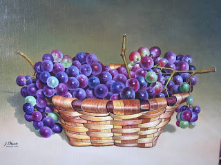 bodegones-de-frutas-composiciones-realistas pinturas-bodegones-realistas