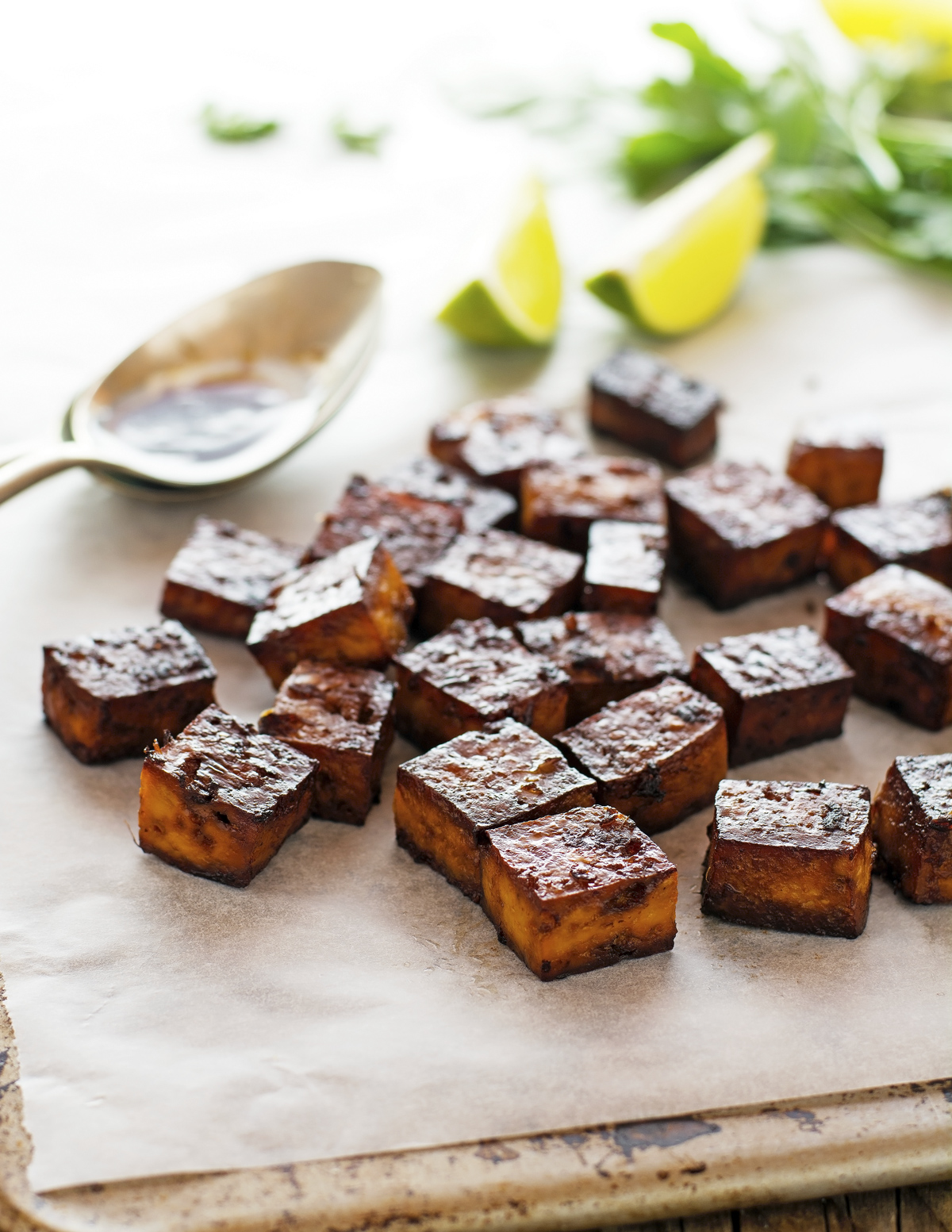 The Iron You Crispy Baked Marinated Tofu