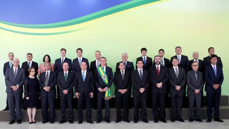 El gabinete que acompañará al 38 presidente de Brasil / AFP