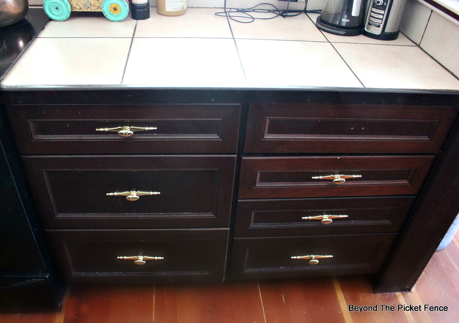 Beyond The Picket Fence Painting Kitchen Cupboards