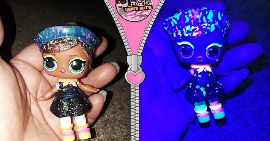 lol surprise lights glitter doll with 8 surprises