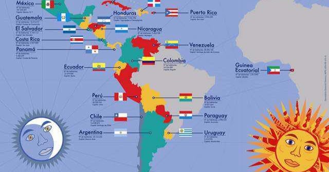 Mis clases de Español: Los países hispanohablantes con Y4
