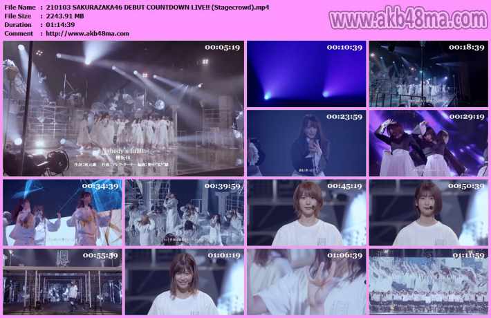 櫻坂46 デビューカウントダウンライブ! 櫻坂46 デビューカウントダウンライブ!