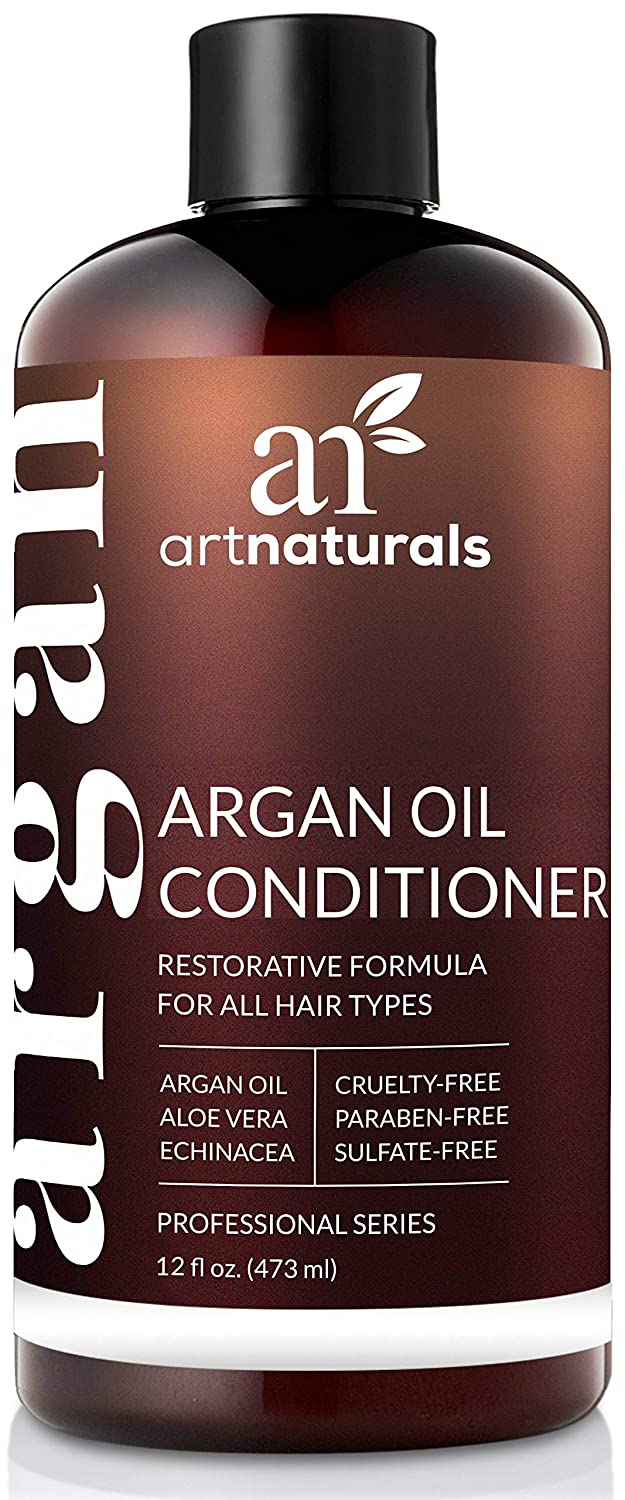 ArtNaturals Argan Oil Hair Conditioner (12 Fl Oz / 355ml) Sulfate Free Treatment for