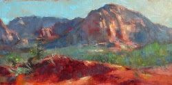 plein air sedona paint almost chesley michael painting johnson painter oil workshops paintout painters 8x16