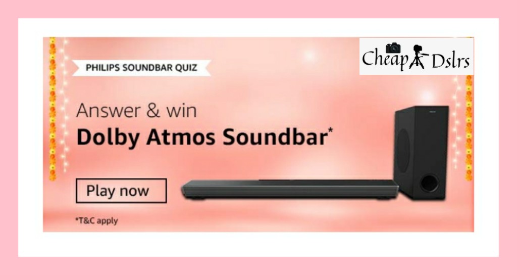 Amazon Philips Soundbar Quiz Answers Win – Dolby Atmos Amazon Philips Soundbar Quiz Answers Win – Dolby Atmos