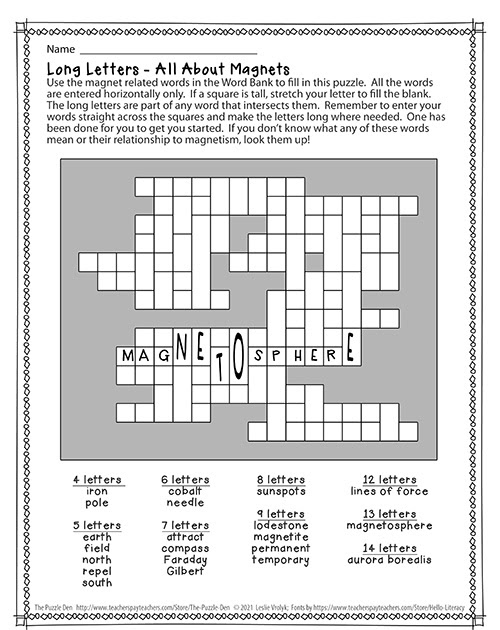 The Puzzle Den Puzzles