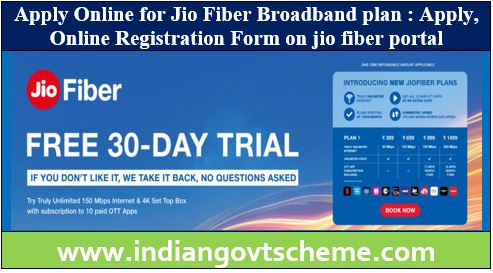 Jio Fiber Broadband plan
