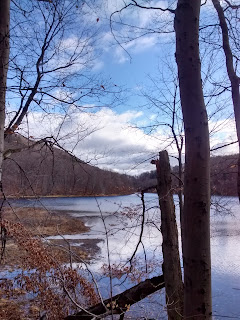 Lac du mont Saint-Hilaire l'automne