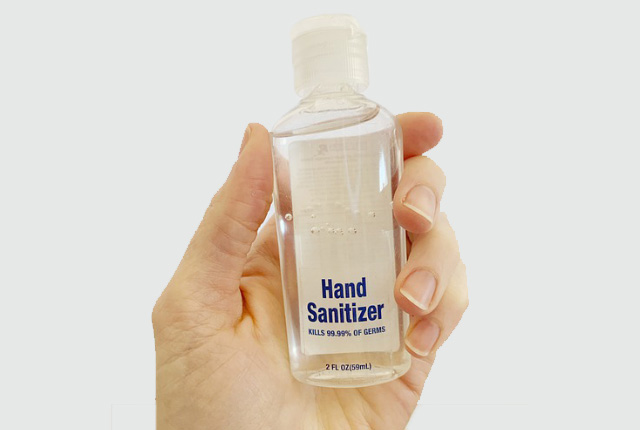How to cure dry skin using repeated soaps and sanitizers