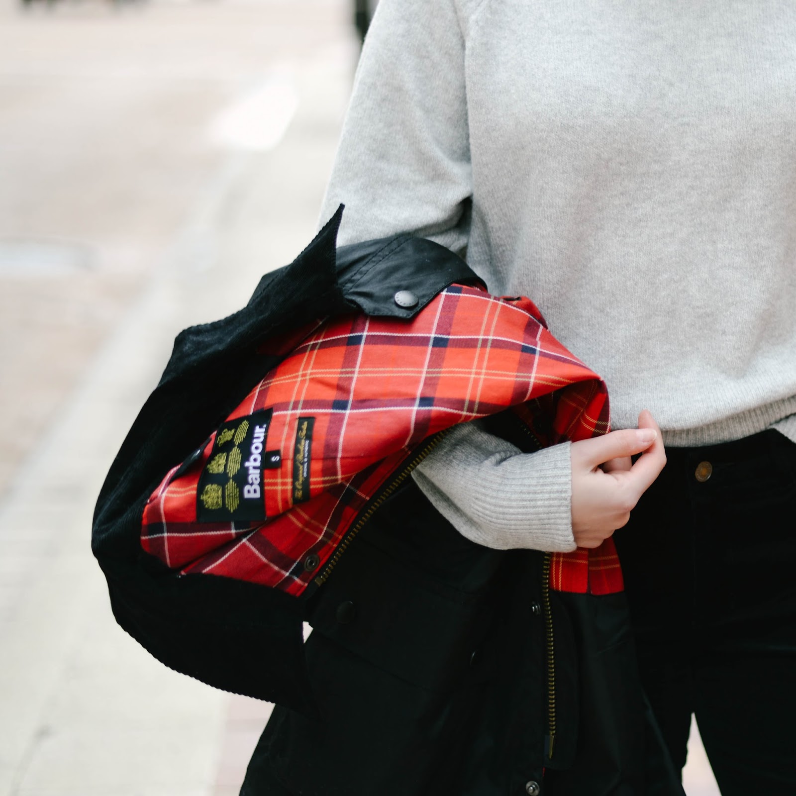 Summer Wind How to Style a Barbour Jacket in the City