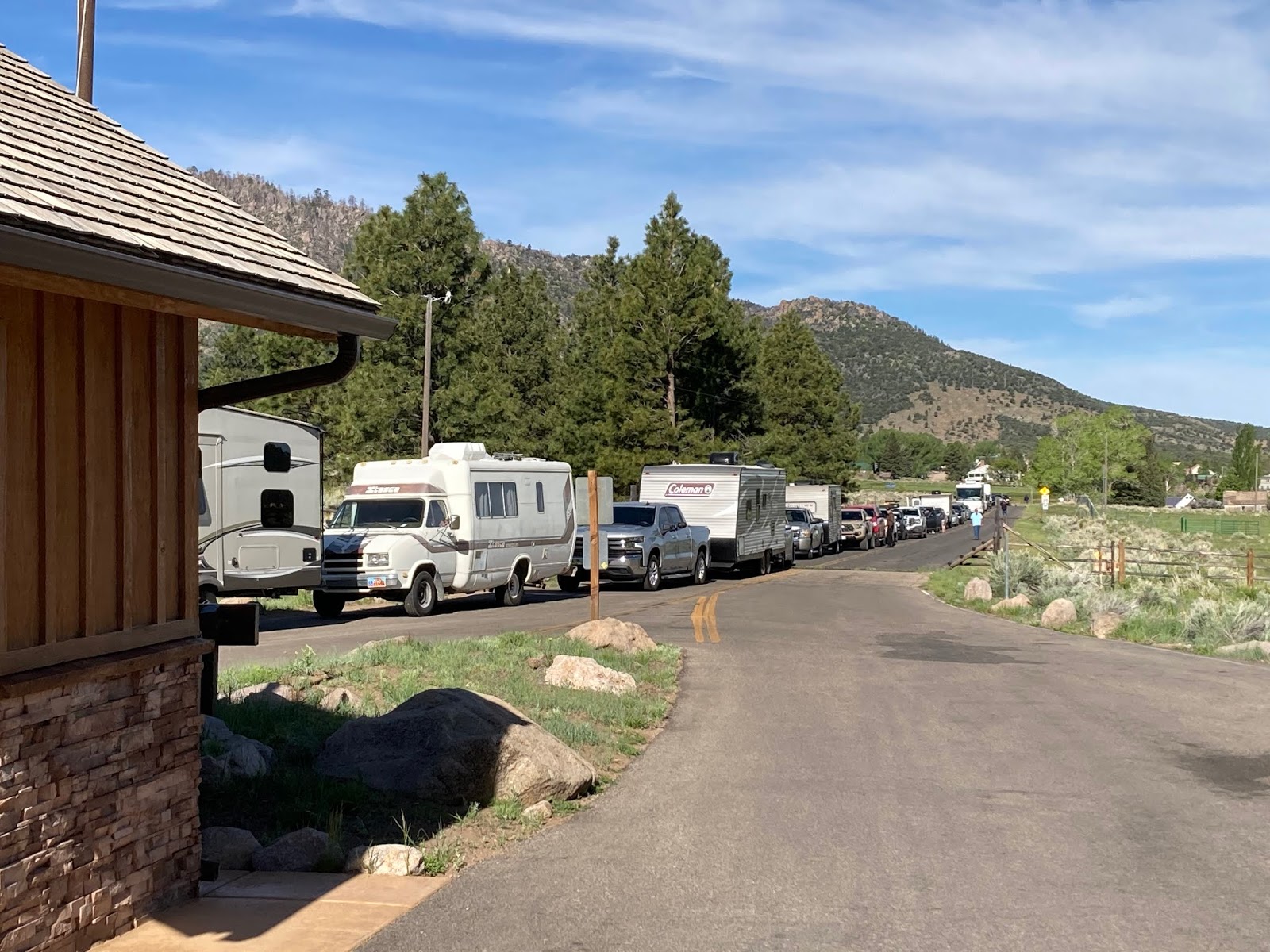 Pine Valley Blog Campground Open!