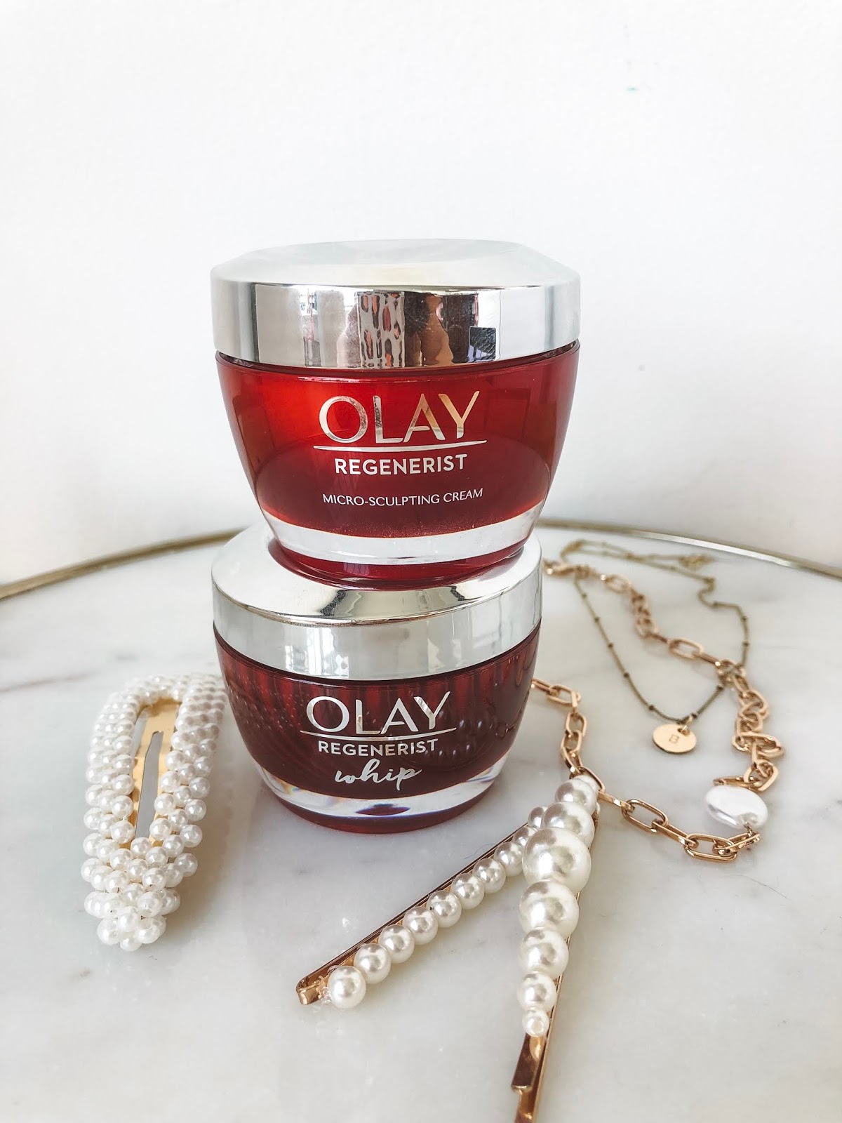Olay Red Jar Tusks and Tails