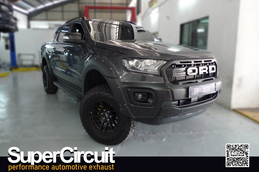 SUPERCIRCUIT Exhaust Pro Shop: Ford Ranger 2.0 Bi-turbo Downpipe