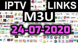 158 رابط IPTV M3U محدثة بتاريخ 24/07/2020