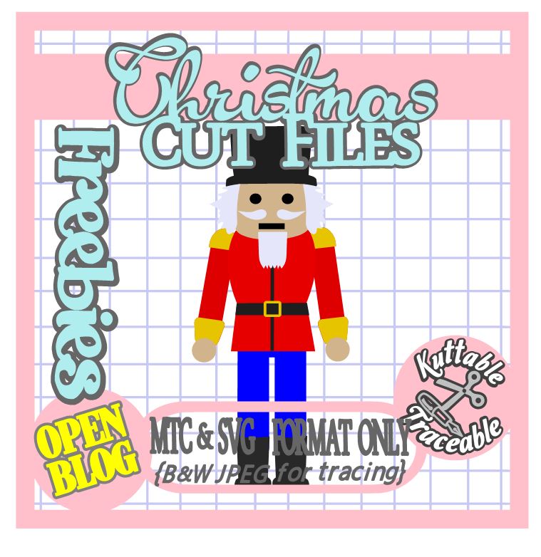 The Scrapoholic 25 Days Christmas Free Mtc Svg Cut Files Day 10 Nutcracker