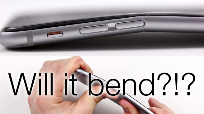 iPhone 6 Bend test 