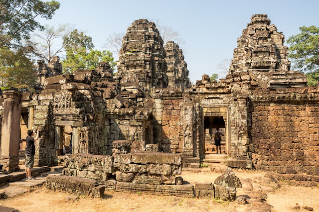 kambodža, siem reap, angkor, vat, wat, cestování, Asie, bayon, thom