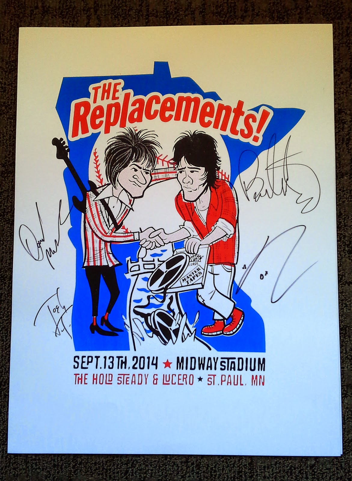 Teenage Dogs In Trouble The Replacements at Midway Stadium September