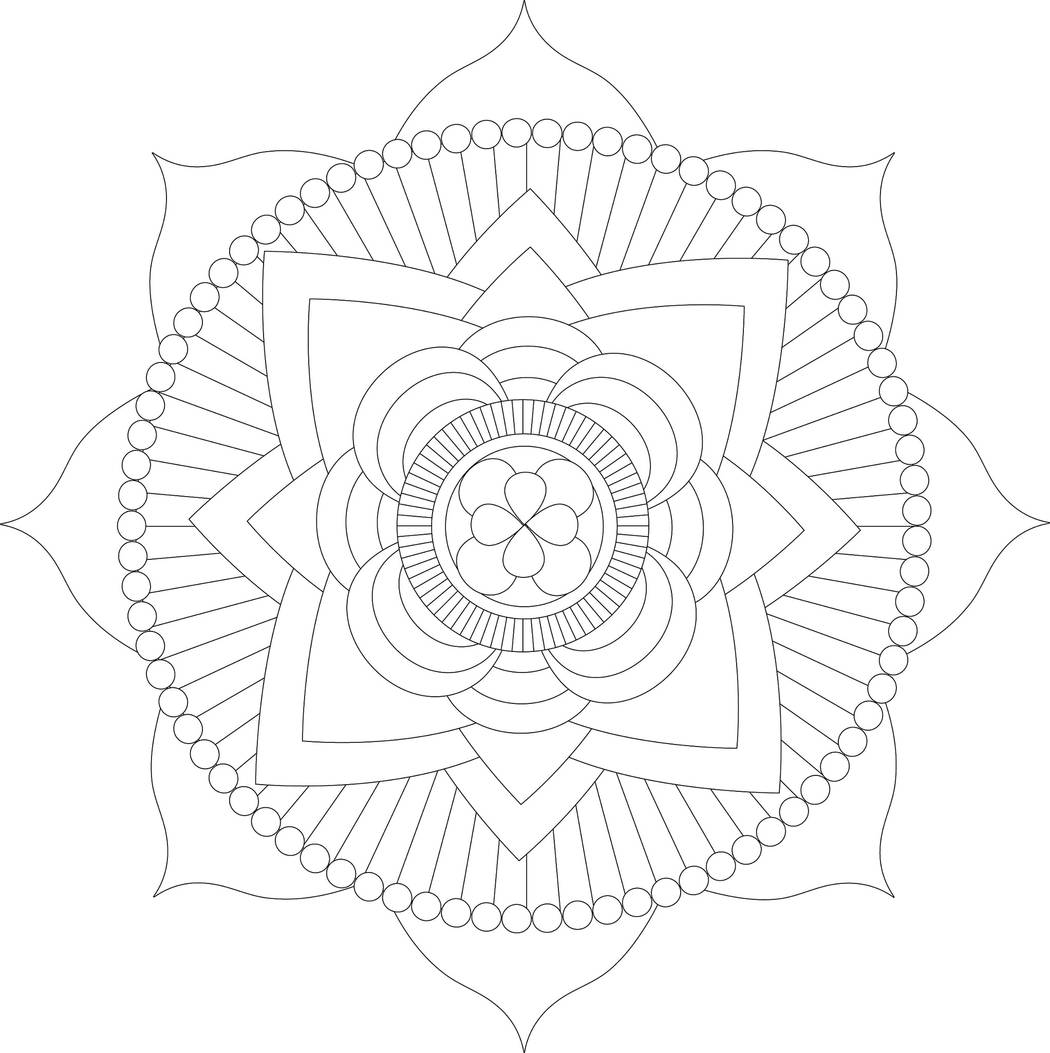Mandala zum Ausmalen - Ausmalbilder Mandala - Mandala zum Ausdrucken