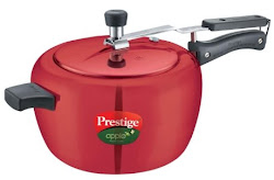 pressure cooker india non cookers stick litres prestige inner lid aluminium colour apple