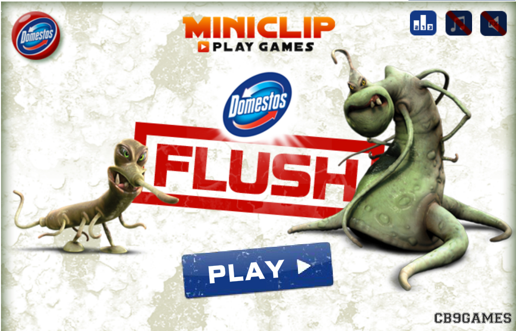 Domestos Flush Online play, embed and download free games CB9 Games