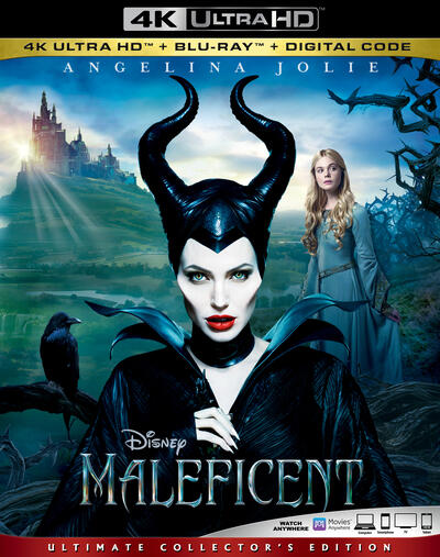 Maleficent (2014) 2160p HDR BDRip Dual Latino-Inglés [Subt. Esp] (Fantástico. Aventuras)