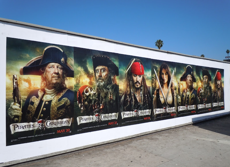 Pirates of the Caribbean 4 movie posters