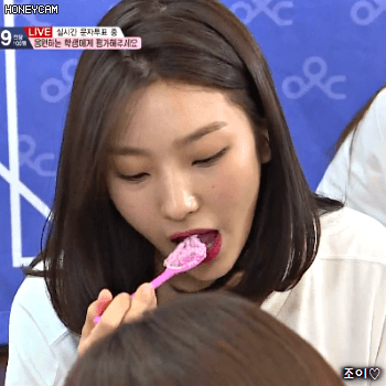 어제 아이돌학교 이새롬, 이해인.gif | 인스티즈