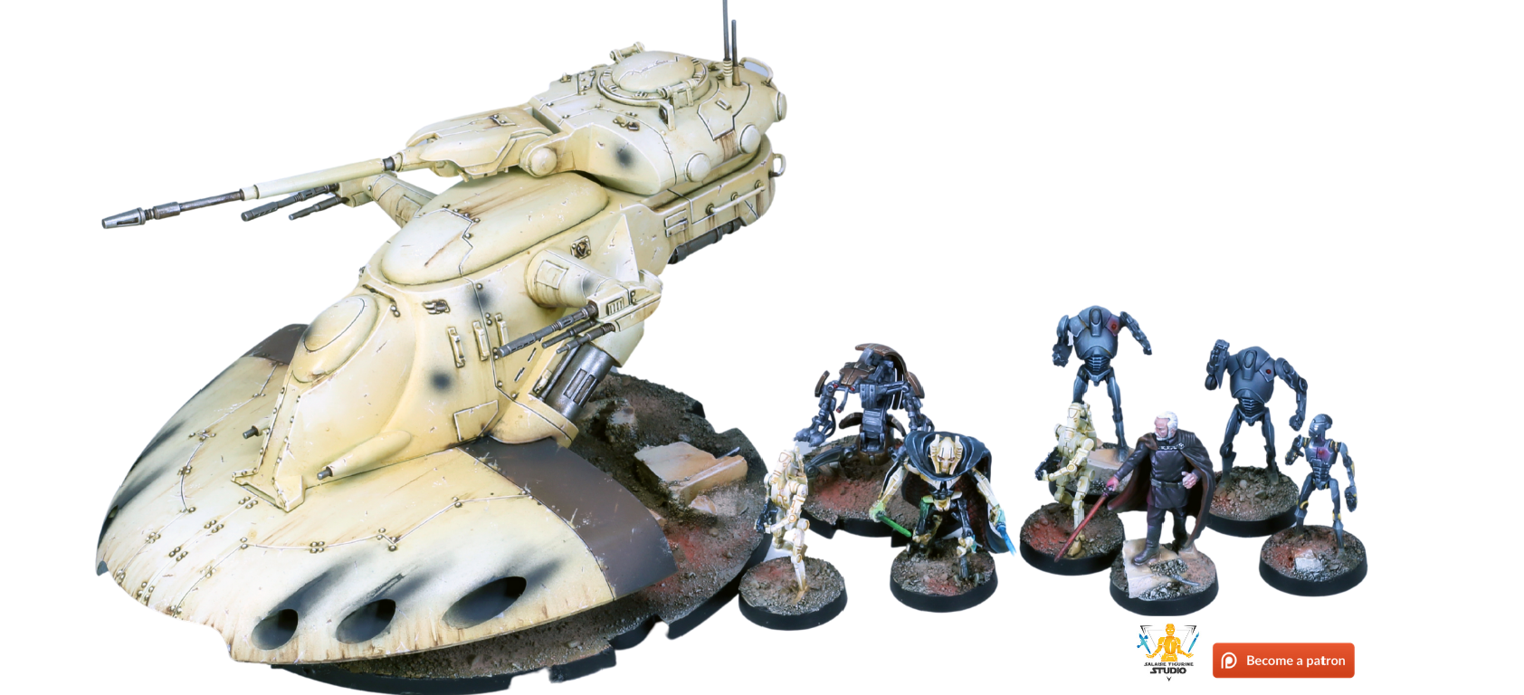 [Star wars legion] Tank droide séparatiste
