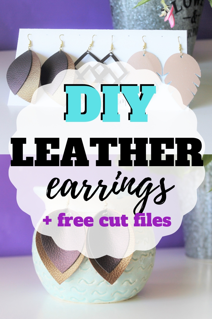 Download Diy Leather Earrings And Free Cut File Sew Simple Home PSD Mockup Templates