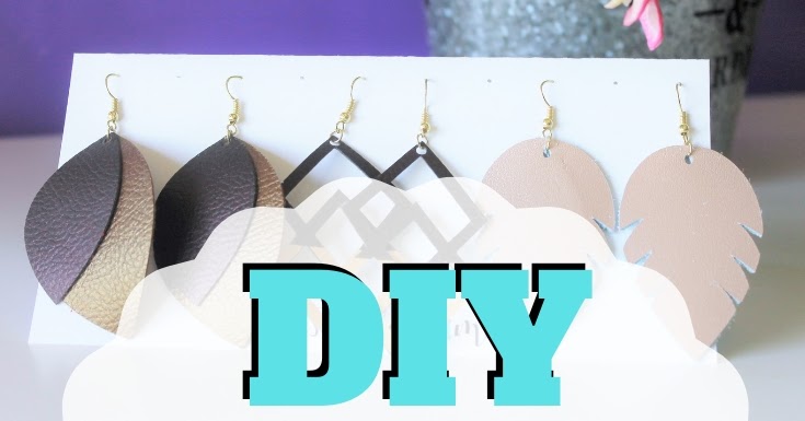 Download Diy Leather Earrings And Free Cut File Sew Simple Home SVG Cut Files