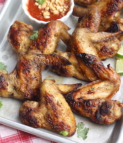 thai grilled chicken wings recipe by seasonwithspice.com