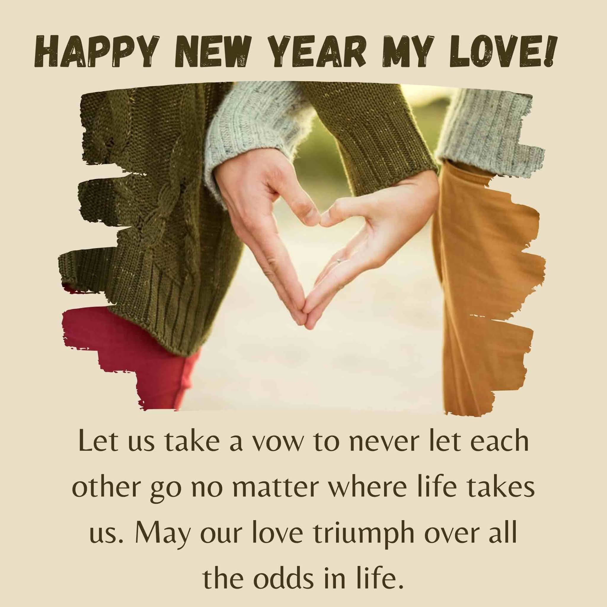 New Year Love Quotes For Him Her