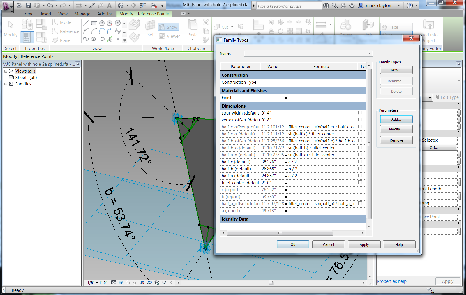 Texas Architecture and Miscellaneous University: BIM Triangular panel ...