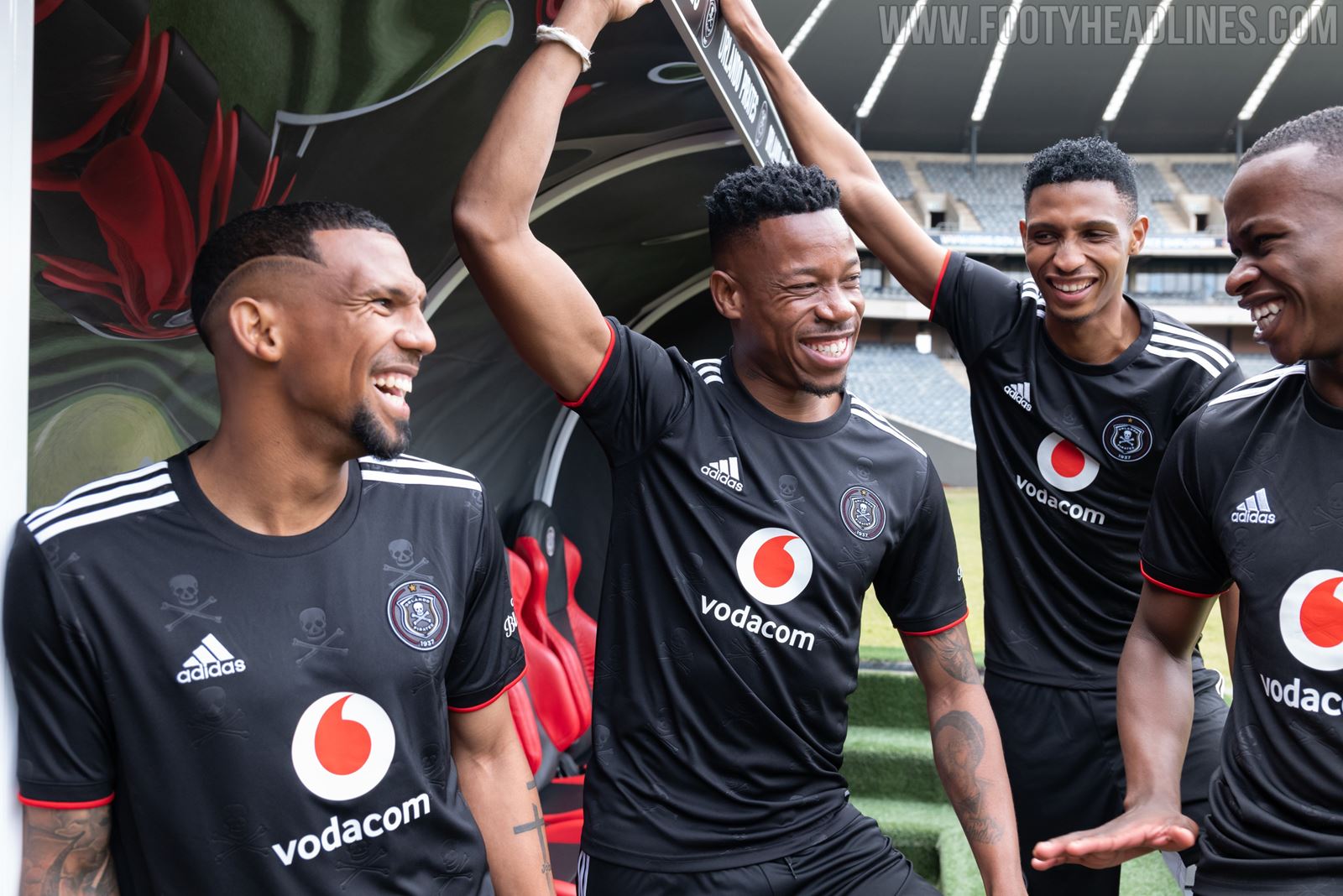 2020/21 Orlando Pirates x adidas Home & Away Jersey Kit Reveal 