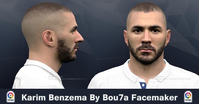 ultigamerz: PES 2017 Face Karim Benzema HD