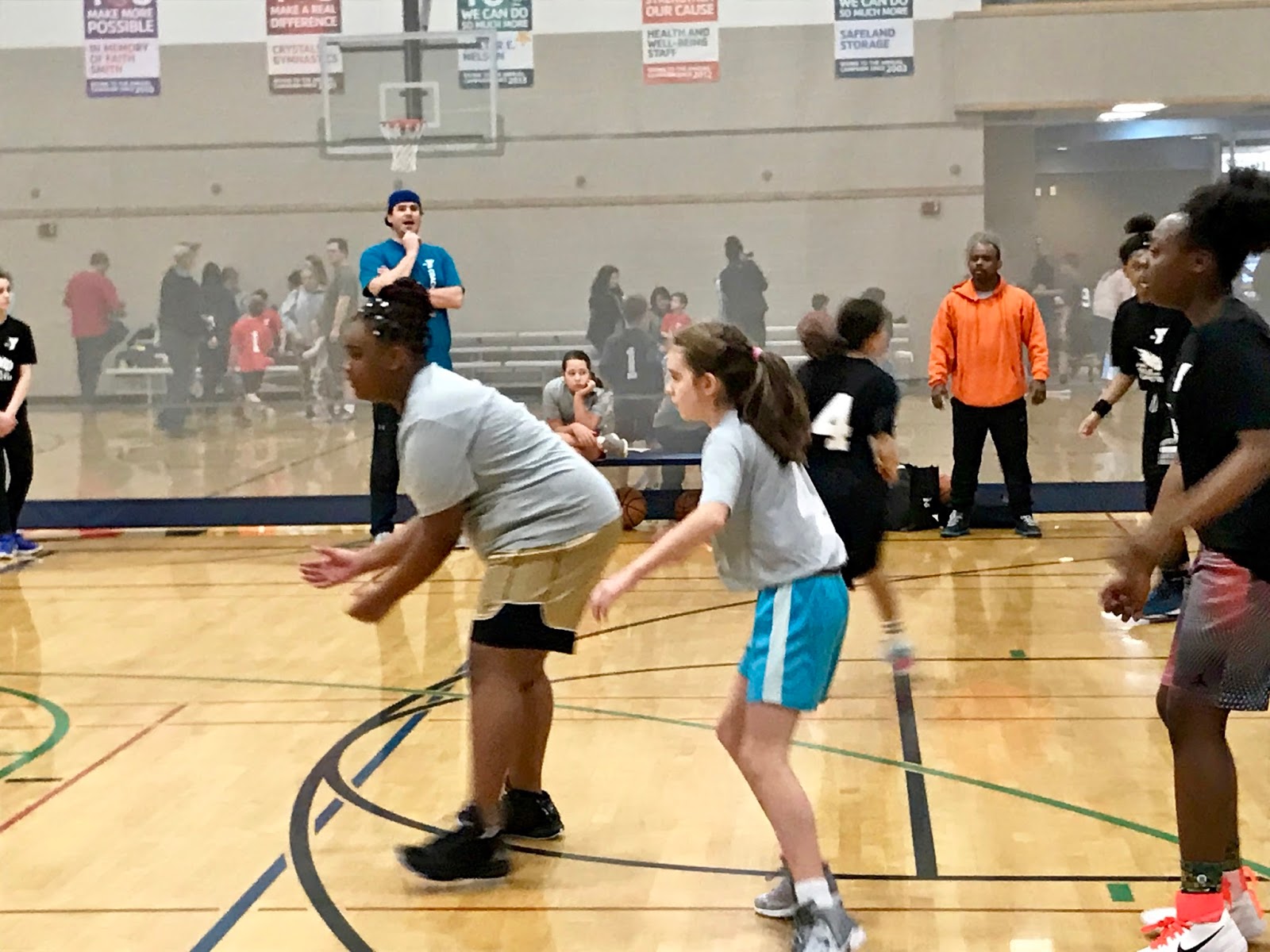 The 2018 Drotz Family Blog Nevaya's 1st Basketball Game at the YMCA
